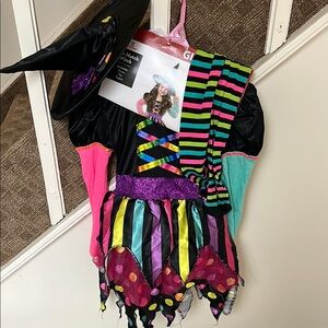 🎃Miss match Witch girl’s Halloween costume